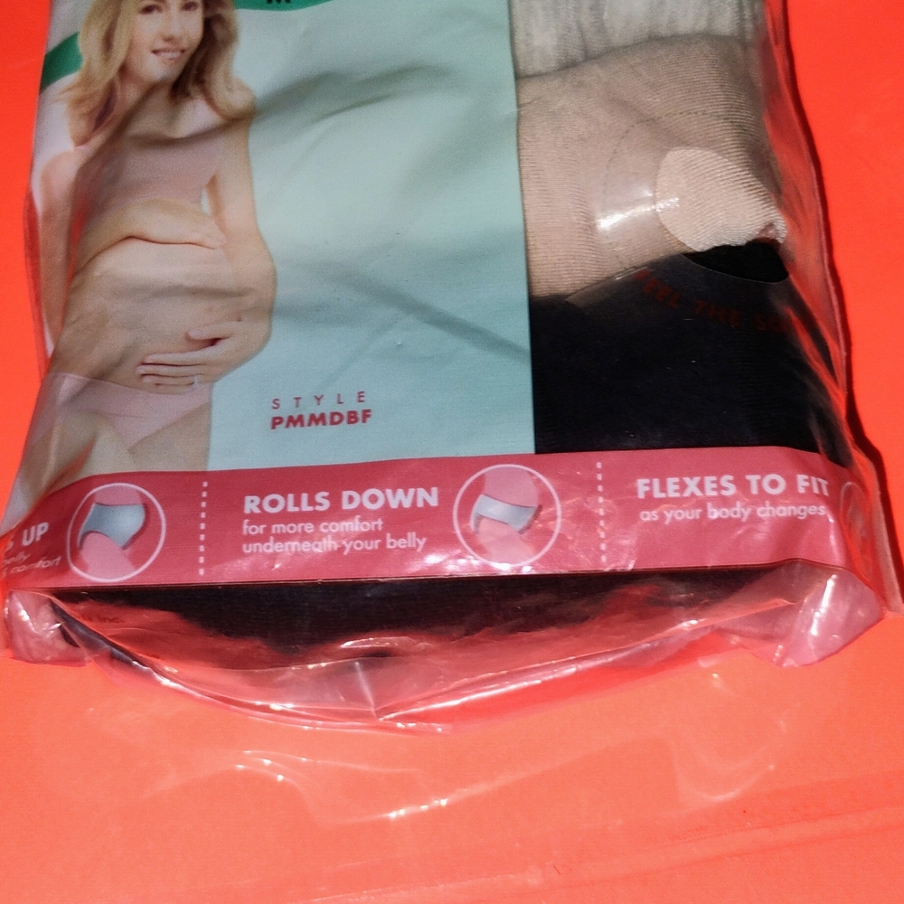 Playtex Women's Boxer Briefs - Black and Cream